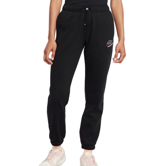 Nike Pants - Nike Womens Black Plus Size Fleece Lined Jogger Pants 3X NEW